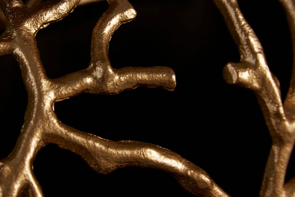 Eleganter Kerzenhalter ABSTRACT 60cm gold für 4 Kerzen