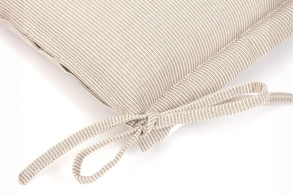 Outdoor Kissen ROG 40x42cm beige Sitzkissen Polster-Auflage für Gartenstuhl