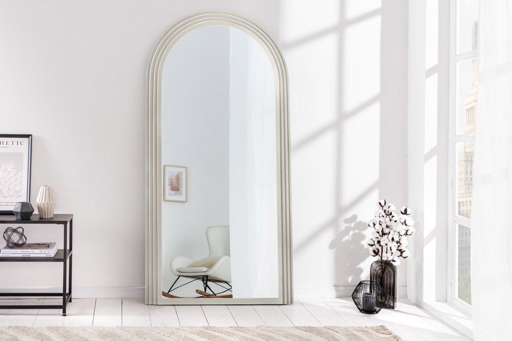 Design Wandspiegel ART DECO 160cm weiß