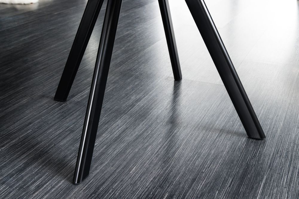 Drehbarer Stuhl THE DUTCH COMFORT greige Samt mit Armlehnen Modern Design