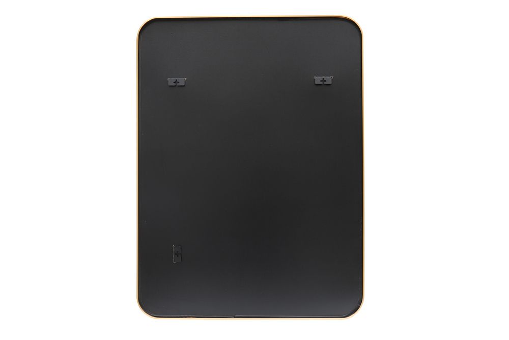 Moderner Wandspiegel AMSTERDAM 100cm gold Aluminium