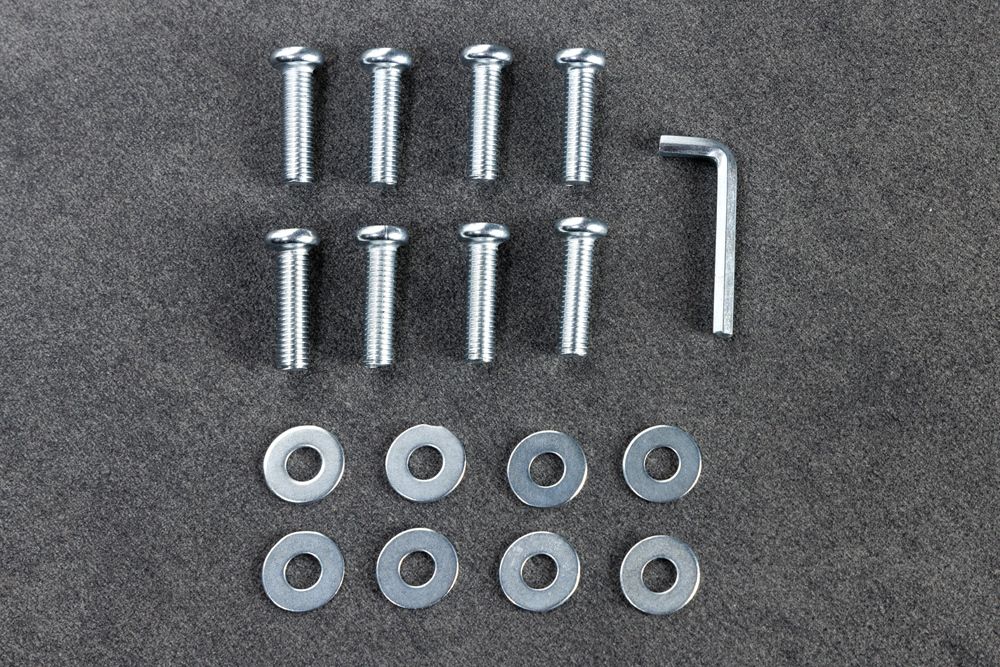 2er Set Tischgestell U-FRAME 70cm Edelstahl gebürstet matt Tischbeine Kufe Esstisch