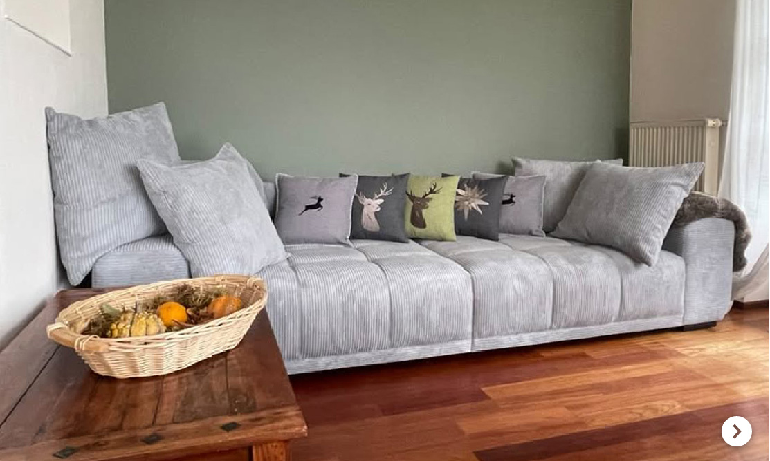 Modern wohnen mit dem Sofa ELEGANCIA