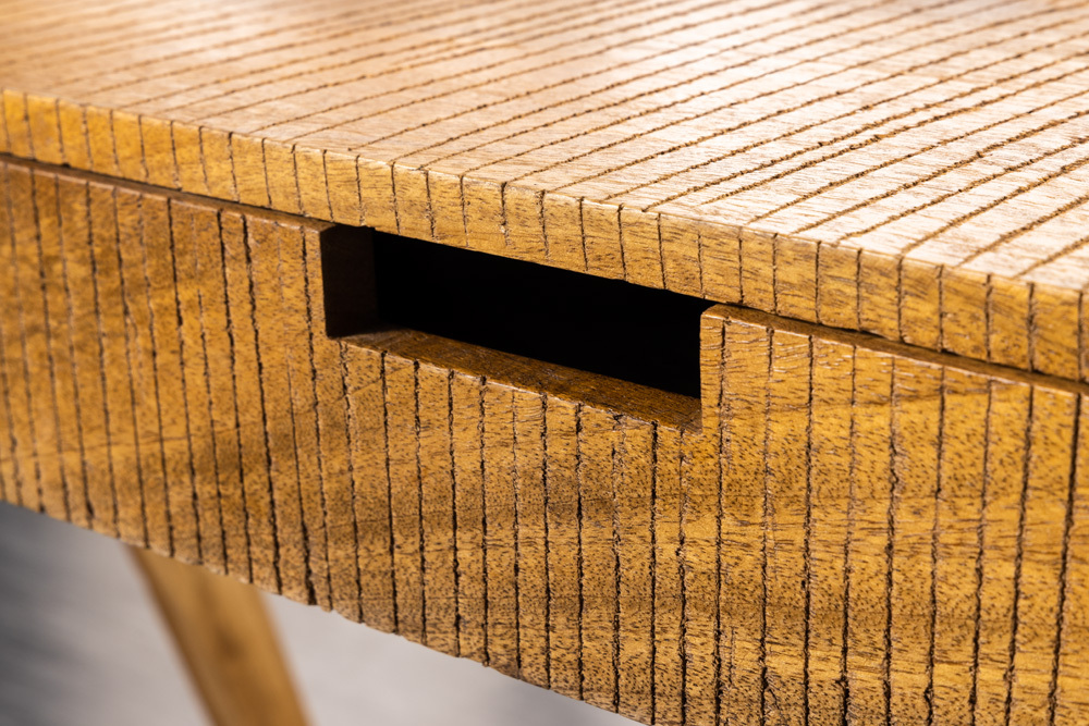 Massiver Sekretär MONSOON 120cm Mangoholz Schreibtisch