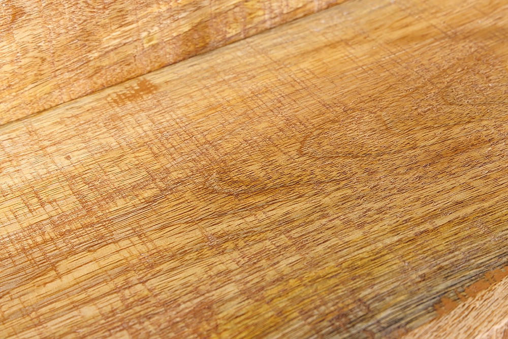 Massives Wandregal MAKASSAR 110cm natur Mangoholz handmade