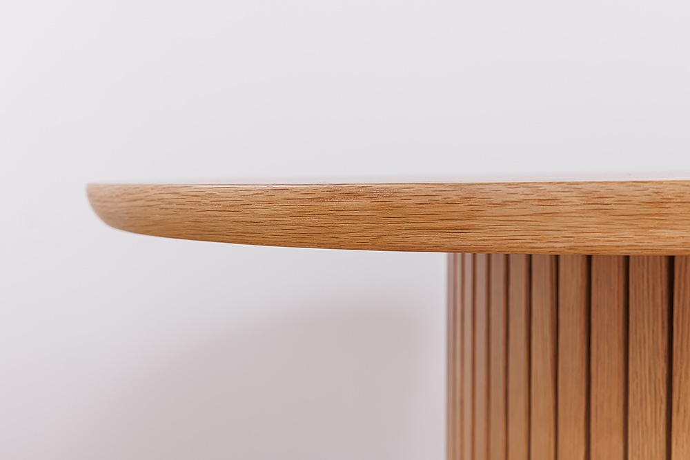 Ausziehbarer Esstisch VALHALLA WOOD 220-280cm natur Eichenholz
