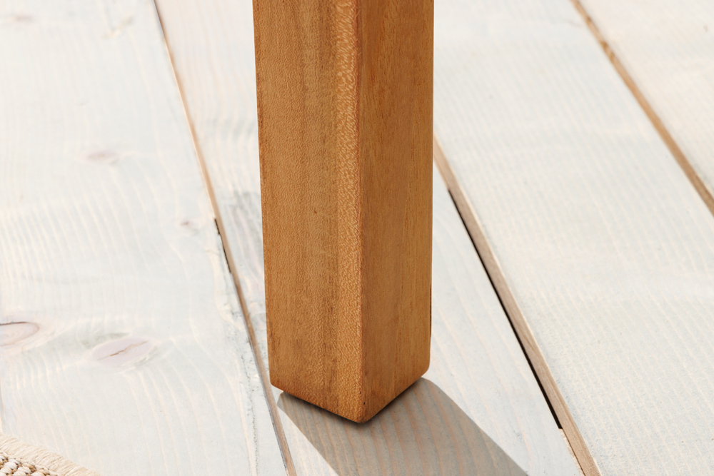 Massive Gartenbank XXL EMPIRE TEAK 150cm natur Teakholz