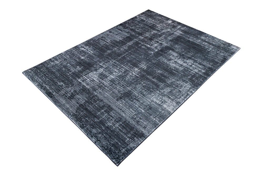 Moderner Teppich SOFT TOUCH 230x160cm grau Kurzflor Indoor-Teppich