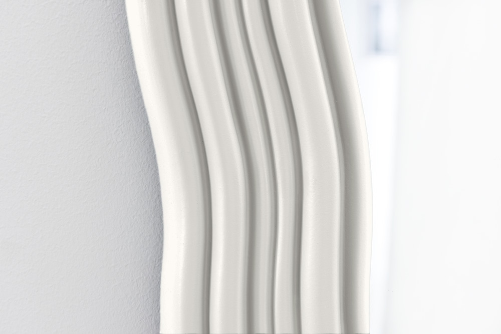 Design Wandspiegel ALICE II 100cm weiß