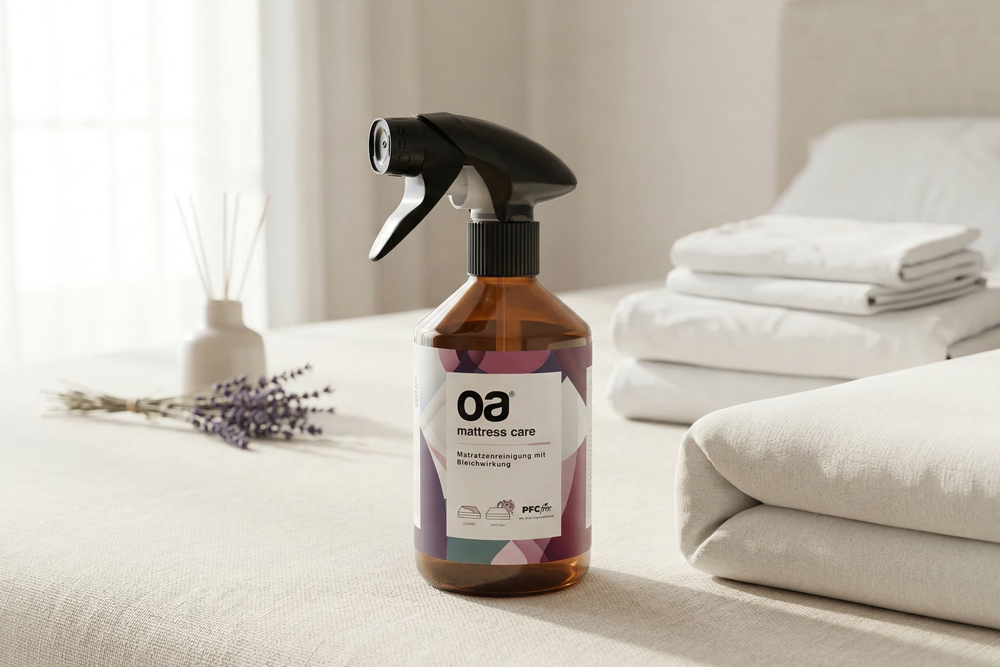 Reiniger OA MATTRESS CARE 250ml PFC frei Tiefenreiniger für Matratzen Reiniger OA MATTRESS CARE 250ml PFC frei Tiefenreiniger für Matratzen