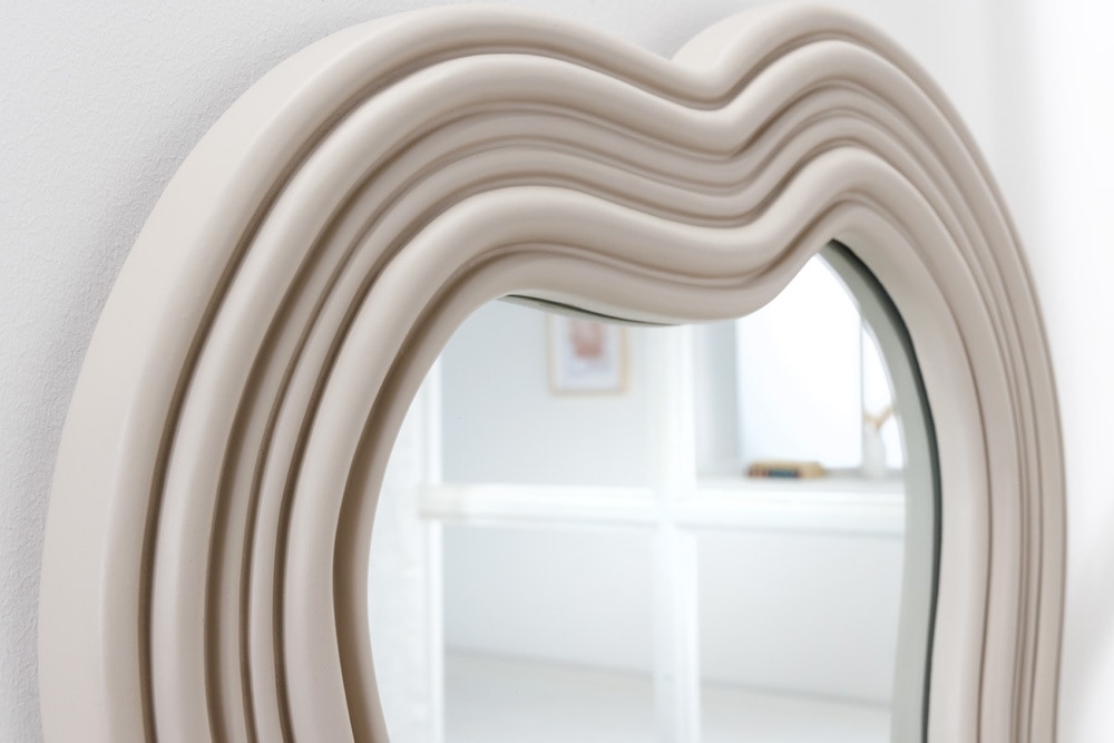 Design Wandspiegel ALICE II 100cm pastell greige