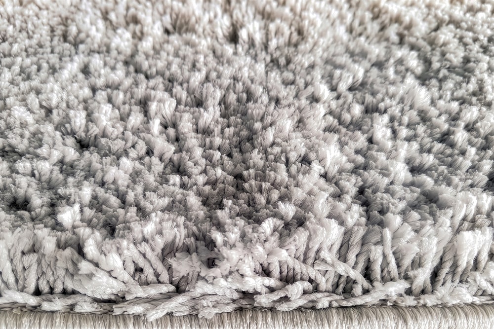 Design Teppich ORGANIC 230x160cm creme Hochflor Indoor-Teppich organische Form
