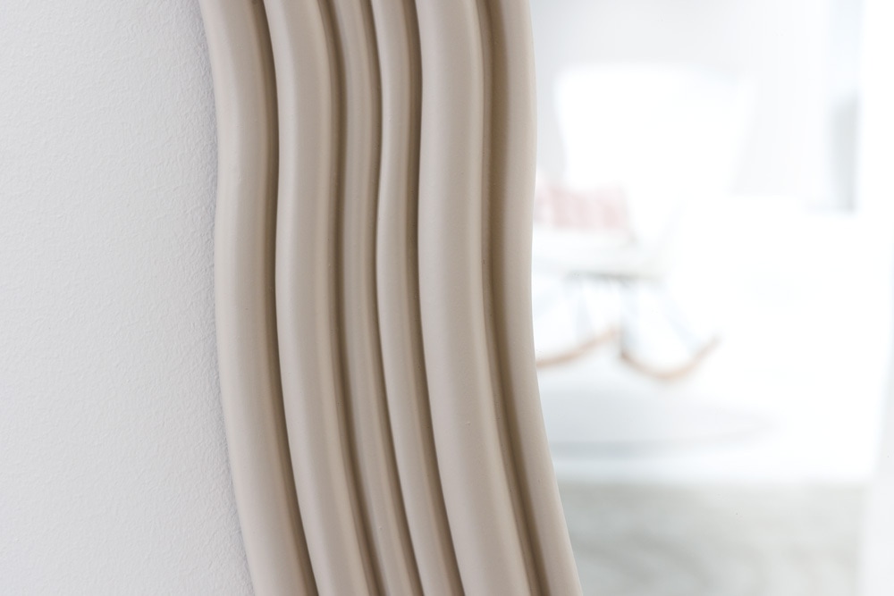 Design Wandspiegel ALICE II 100cm pastell greige