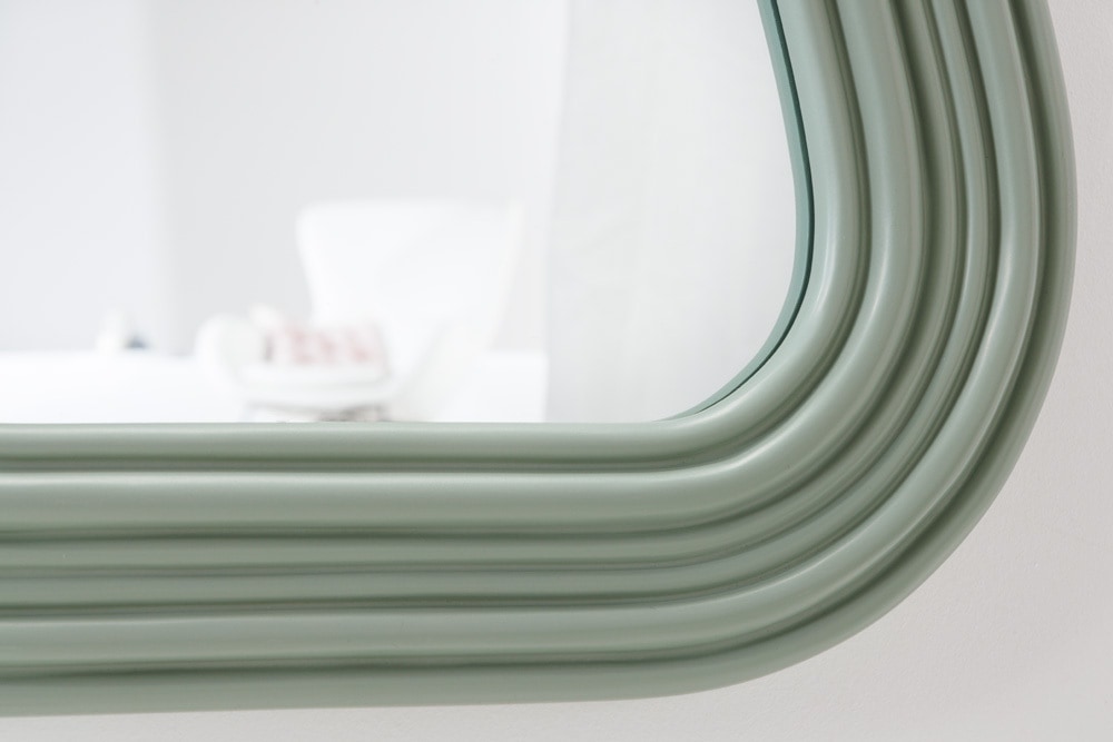 Design Wandspiegel ALICE II 100cm pastell salbeigrün