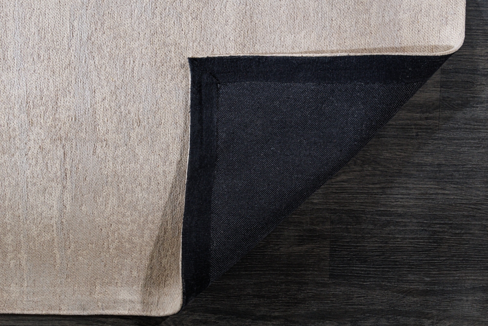 Design Teppich MODERN ART XXL 350x240cm beige Used Look Baumwolle Vintage Flachgewebe