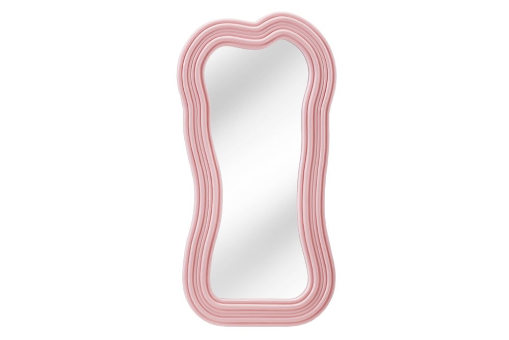 Design Wandspiegel ALICE II 100cm pastell rosa