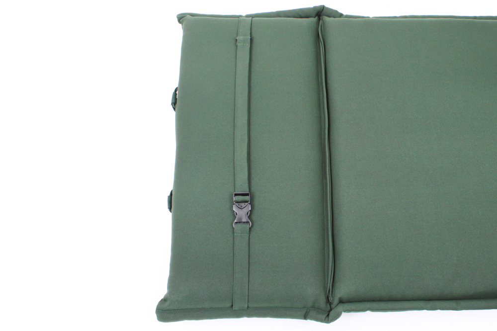 Outdoor Kissen ROG 58x196cm grün Polster-Auflage für Gartenliege