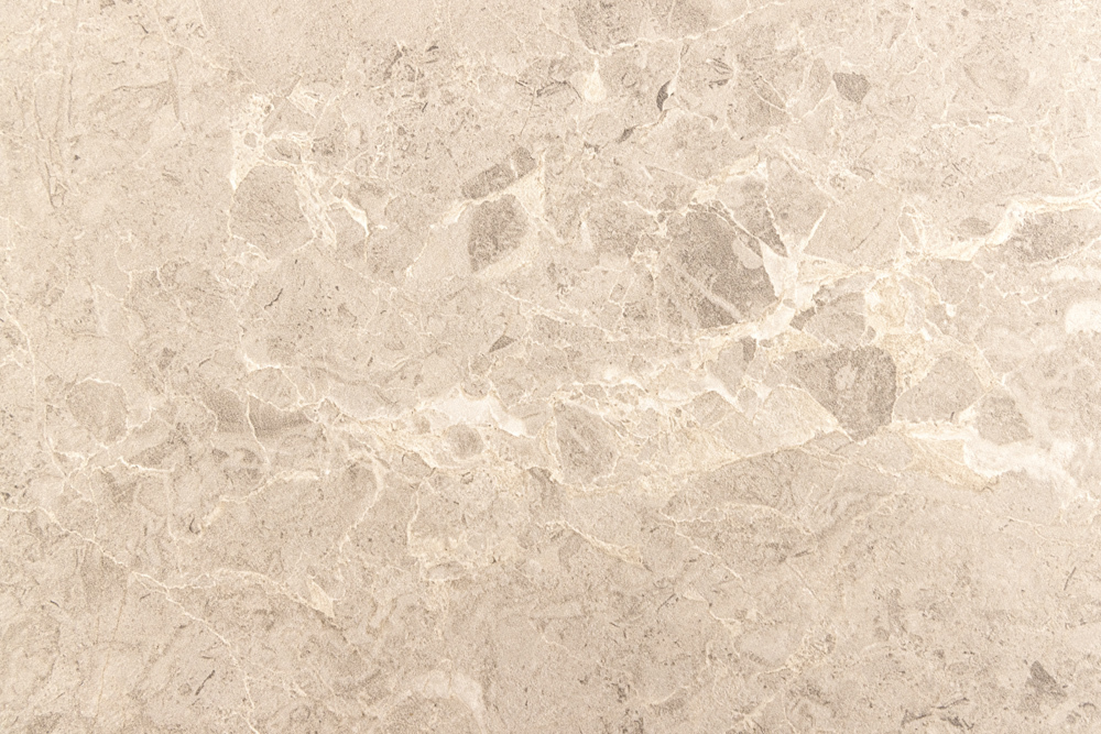 Runder Esstisch EN VOGUE 120cm matt grau Beton-Design mit Säulenfuß
