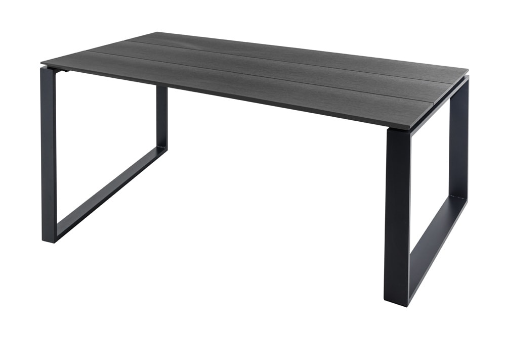 Moderner Gartentisch FLOATING 210cm anthrazit Aluminium In- und Outdoor Esstisch