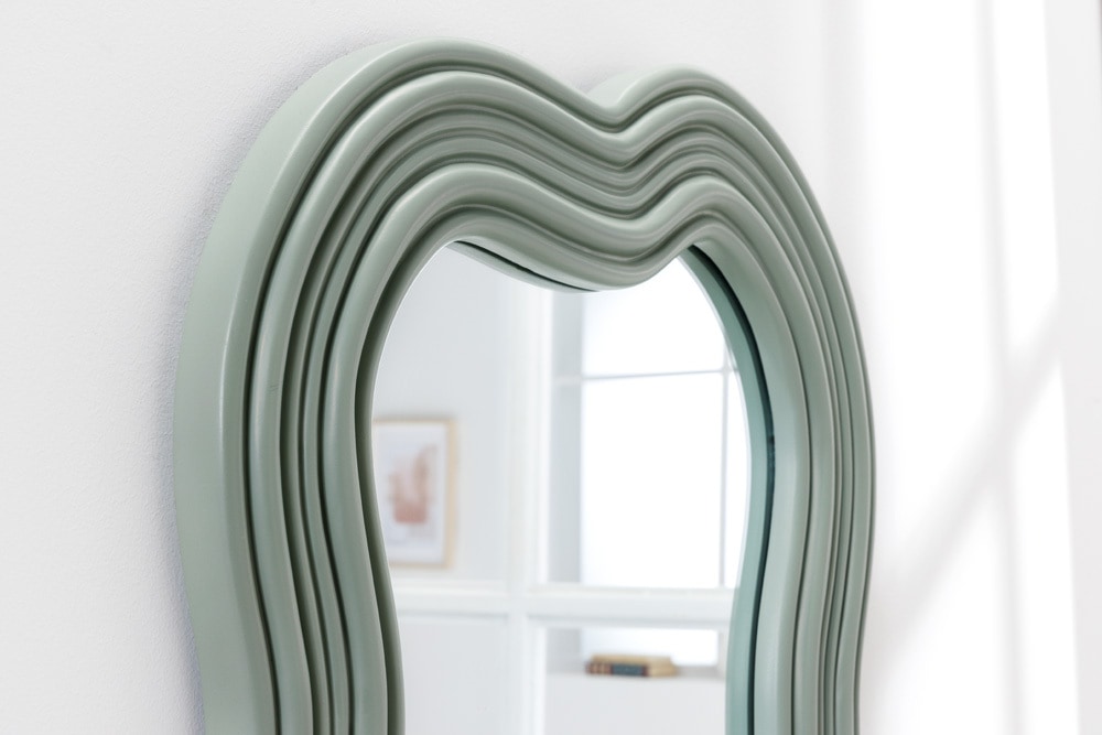 Design Wandspiegel ALICE II 100cm pastell salbeigrün