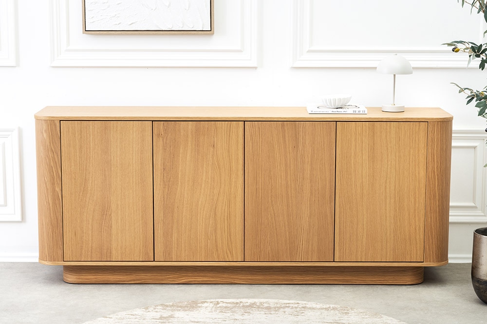 Modernes Sideboard VALHALLA WOOD 180cm natur Eichenholz Kommode