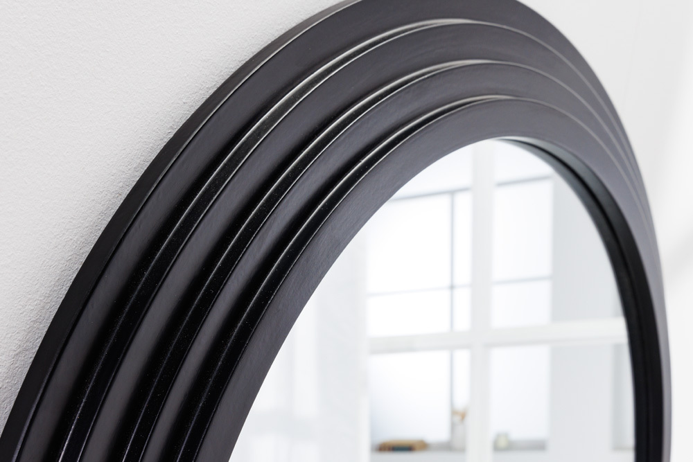 Design Wandspiegel ART DECO 160cm schwarz Design Wandspiegel ART DECO 160cm schwarz