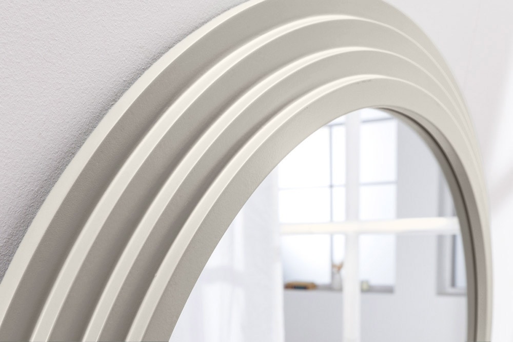 Design Wandspiegel ART DECO 160cm weiß
