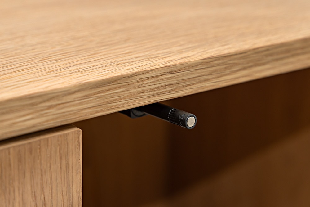Modernes Sideboard VALHALLA WOOD 180cm natur Eichenholz Kommode