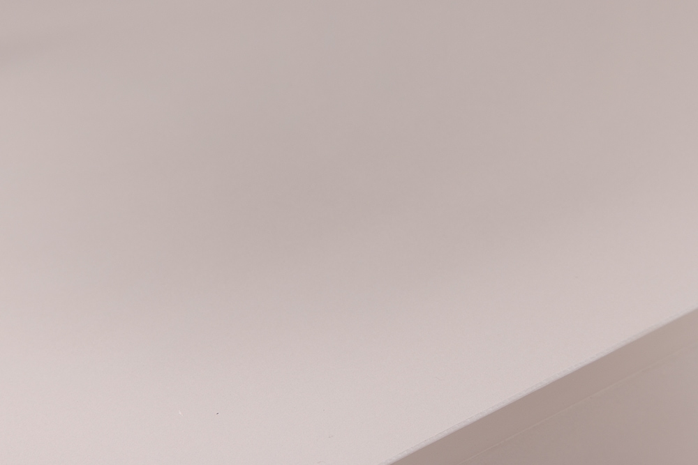 Design Nachttisch COMFORT 50cm weiß hängend mit Schublade und offenem Fach