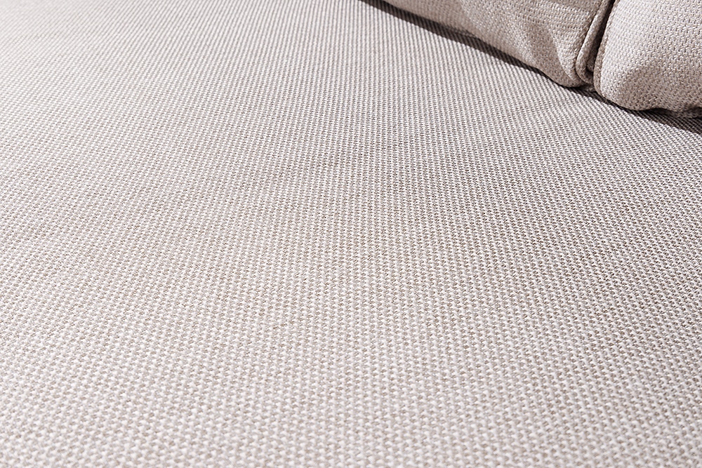 Outdoor Sitzgruppe MONACO 240cm natur Polyrattan Gartenmöbel-Set Ecklounge wetterfest