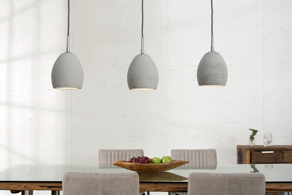 Design Beton Hängeleuchte CEMENT-COLLECTION III Industrial Design