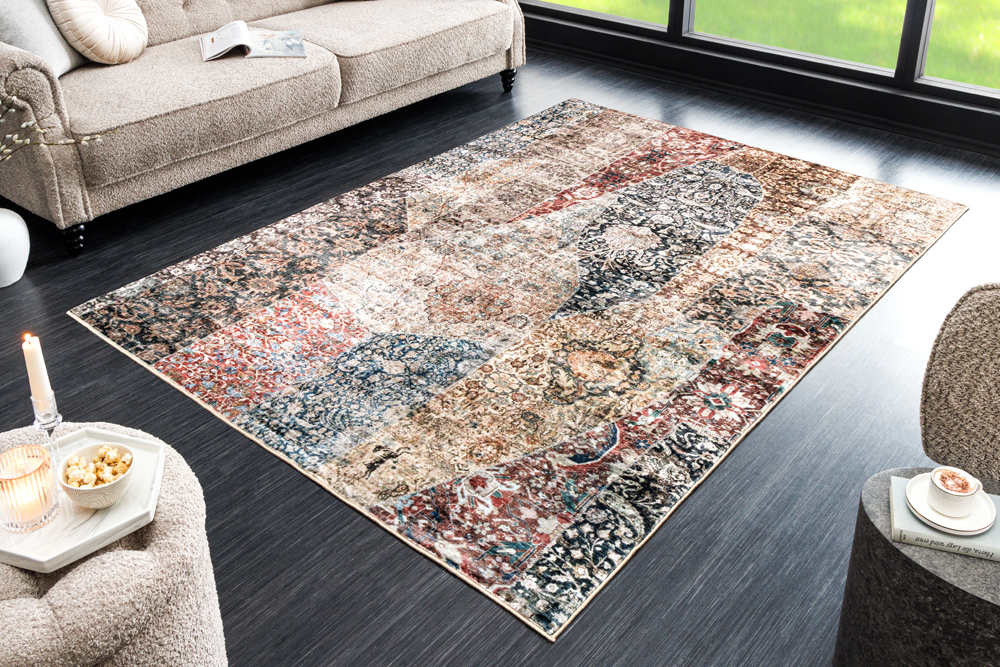 Moderner Teppich LEGENDS 230x160cm multicolor Kurzflor Indoor-Teppich