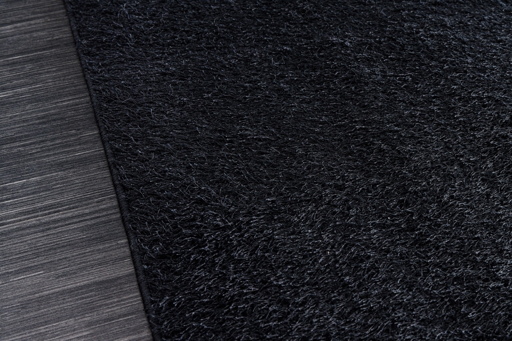 Design Teppich CLOUD 9 230x160cm schwarz Hochflor Indoor-Teppich