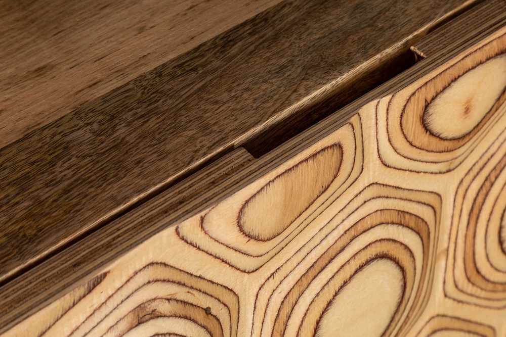 Massives Sideboard ORGANIC LIVING 175cm Mangoholz organisches Design