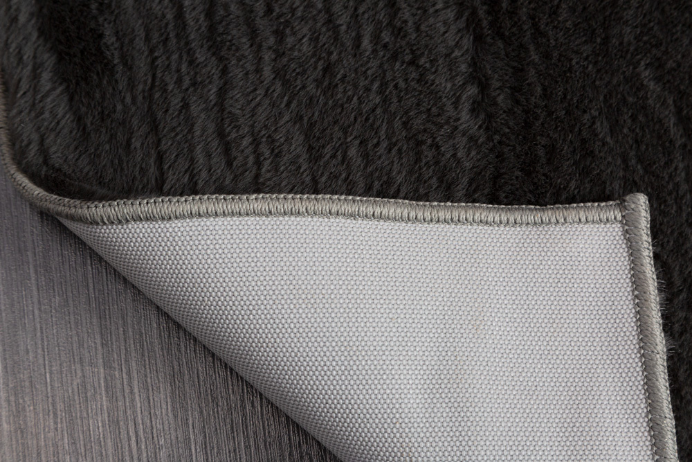 Moderner Teppich COZY CLOUD 230x160cm anthrazit Hochflor Indoor-Teppich Felloptik