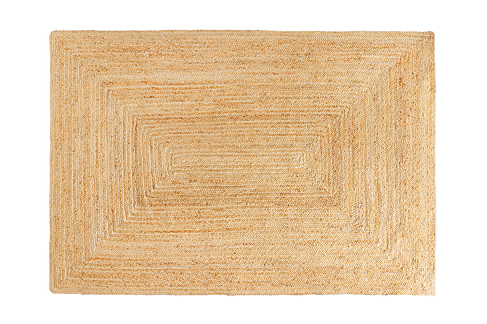 Flachgewebe Teppich PURE NATURE 230x160cm Jute handgewebt