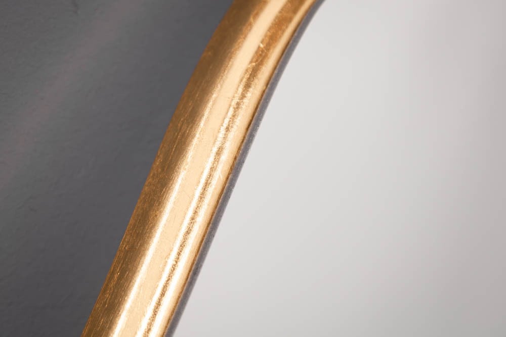 Eleganter Wandspiegel ELEGANCIA 100cm gold ovales Design