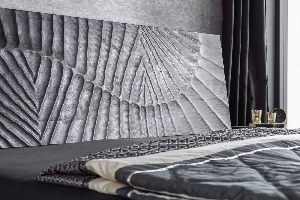Design Bett SCORPION 180x200cm schwarz Mangoholz 3D Schnitzerei Massivholz Doppelbett Design Bett SCORPION 180x200cm schwarz Mangoholz 3D Schnitzerei Massivholz Doppelbett