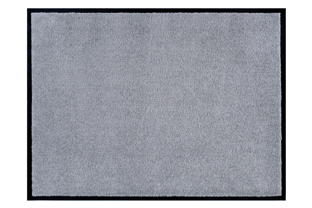 Strapazierfähige Fußmatte CLEAN 60x40cm hellgrau Fußabtreter Modern Design