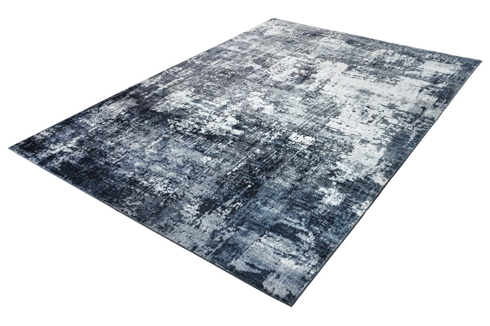 Design Teppich MODERN ART 230x160cm grau anthrazit Kurzflor Indoor-Teppich