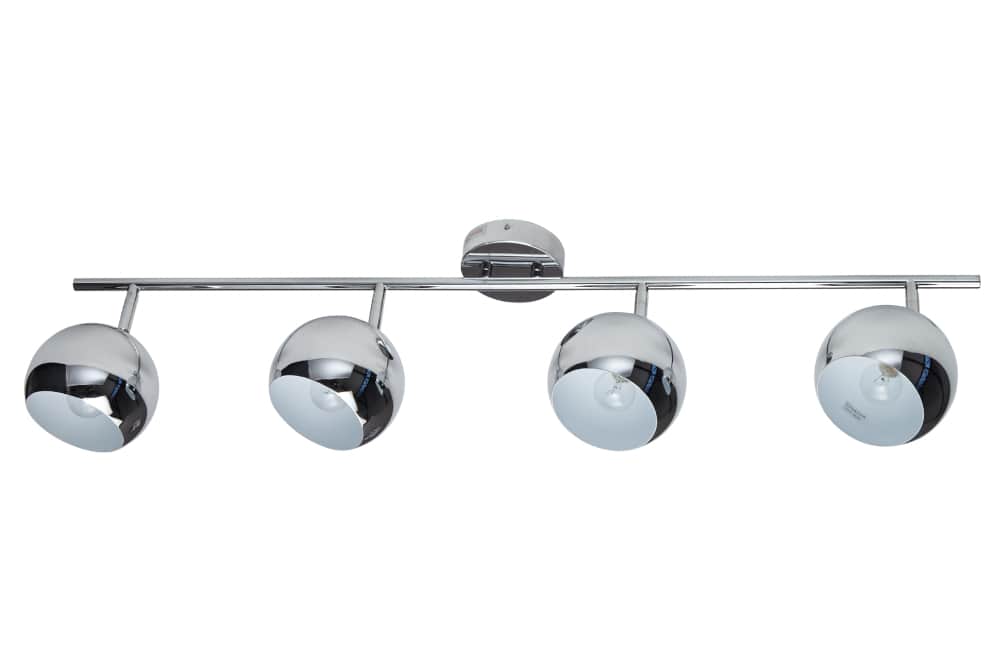 Moderne Deckenleuchte BUBBLE  105cm silber Chrom Pendelleuchte