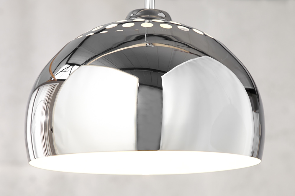 Designer Hängelampe CHROME BALL 32cm chrom Pendelleuchte Modern Design
