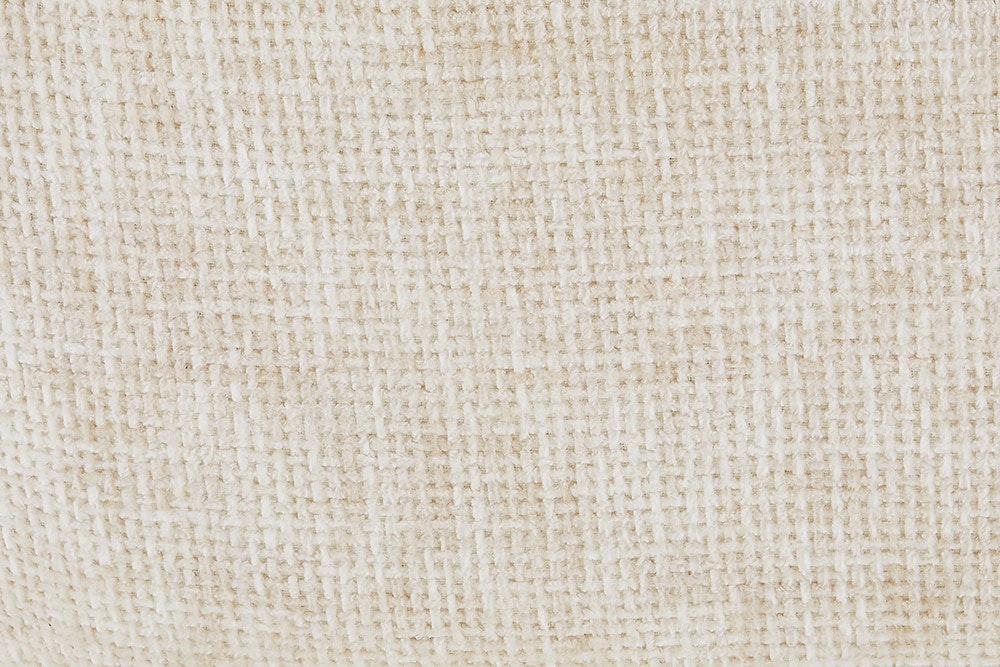 Drehbarer Stuhl PAPILLON champagner beige Chenille Cremona Eiche Massivholz