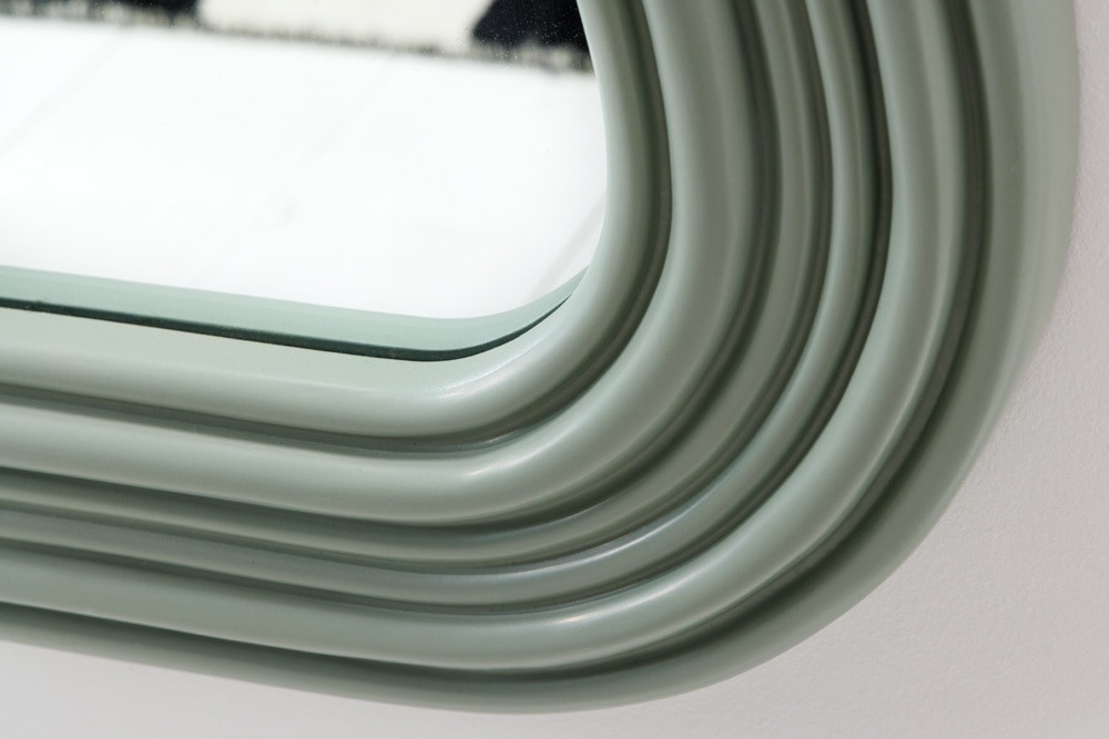 Design Wandspiegel ALICE II 100cm pastell salbeigrün