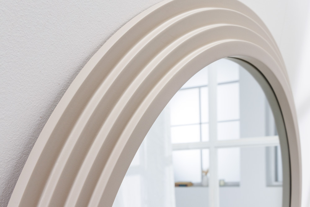 Design Wandspiegel WAVE 160cm greige Design Wandspiegel WAVE 160cm greige