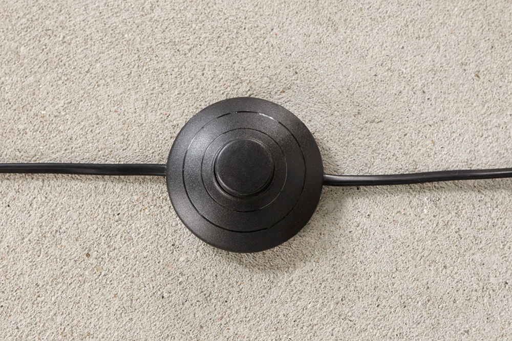 Handgefertigte Stehlampe WILD NATURE 158cm grau Treibholz Stehleuchte Leinenschirm