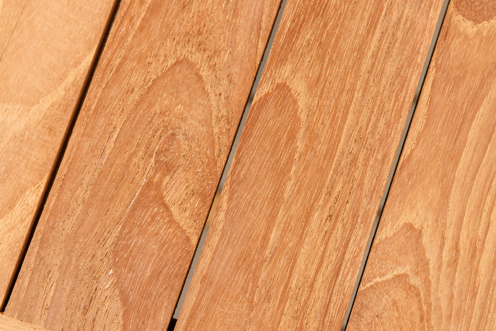 Massiver Esstisch EMPIRE TEAK 100cm natur Teakholz klappbar