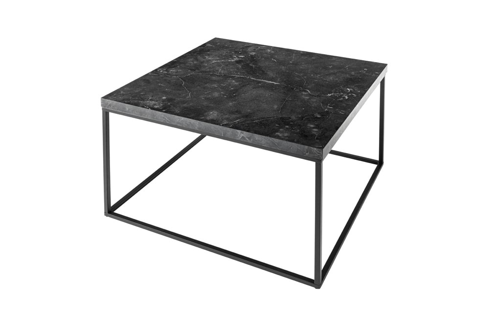 Moderner Couchtisch ARCHITECTURE 60cm graphit Metallgestell