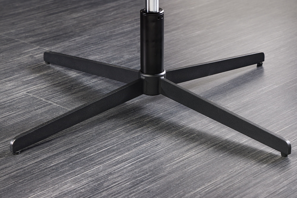 Drehbarer Design Sessel PAPILLON petrol Samt 360° schwarz Metall höhenverstellbar