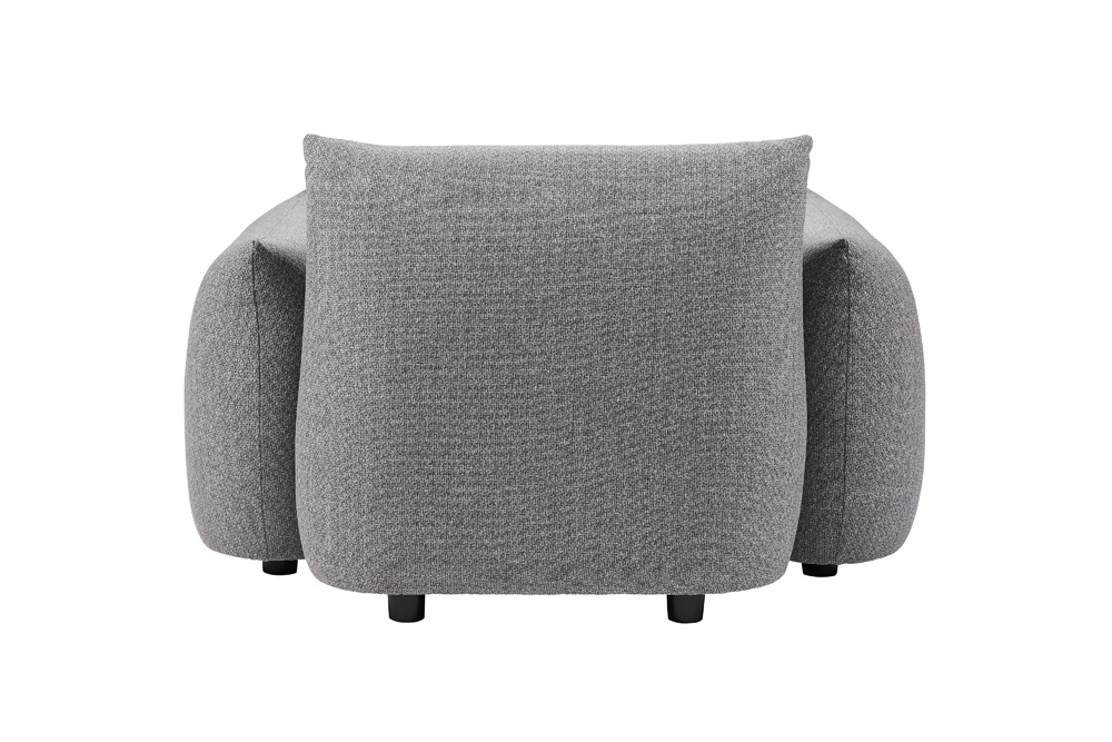 In- und Outdoor Gartensessel SEAHAWK anthrazit Aluminium Olefin 1-Sitzer Sofa wetterfest